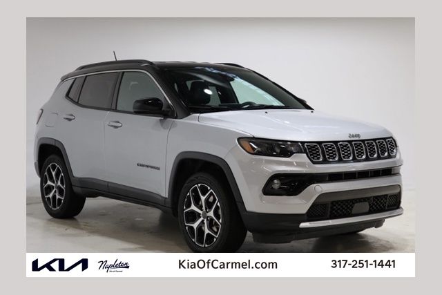 Silver Zynith Metallic Clearcoat 2025 Jeep Compass SUV / Crossover Four-Wheel Drive 8-Speed Automatic