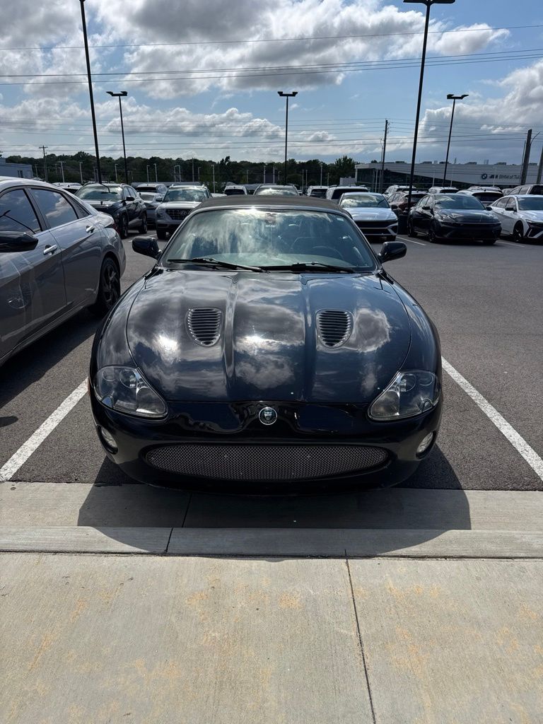 Black 2005 Jaguar XK-Series Convertible Rear-Wheel Drive 6-Speed Automatic Overdrive