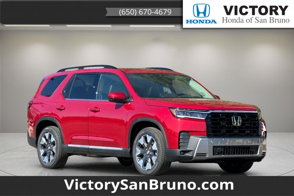 Radiant Red Metallic II 2026 Honda Pilot SUV / Crossover All-Wheel Drive Automatic