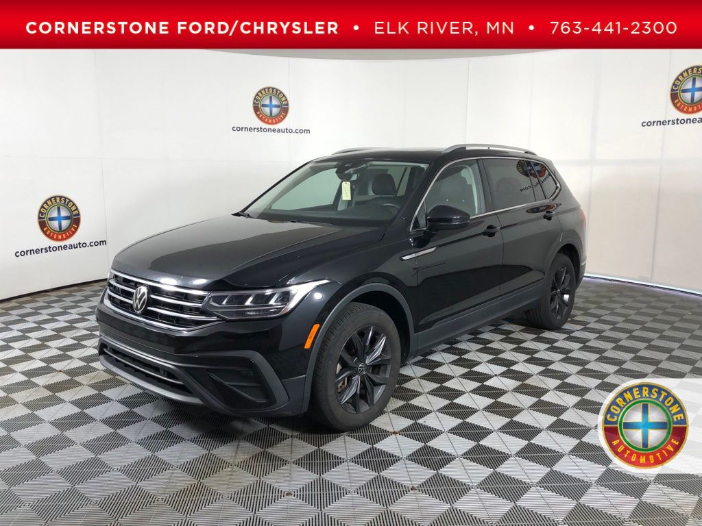 Black 2023 Volkswagen Tiguan SUV / Crossover All-Wheel Drive 8-Speed Automatic