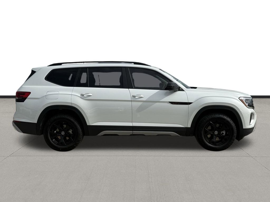2026 Volkswagen Atlas 2.0T Peak Edition White at DeMontrond Auto Country