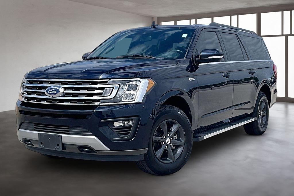 Blue 2021 Ford Expedition MAX XLT 4WD SUV / Crossover Four-Wheel Drive Automatic