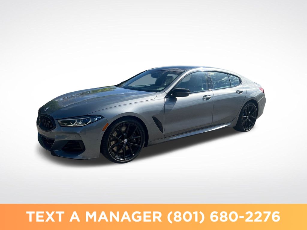 Skyscraper Gray Metallic 2023 BMW 8 Series M850i xDrive Gran Coupe AWD Coupe All-Wheel Drive 8-Speed Automatic