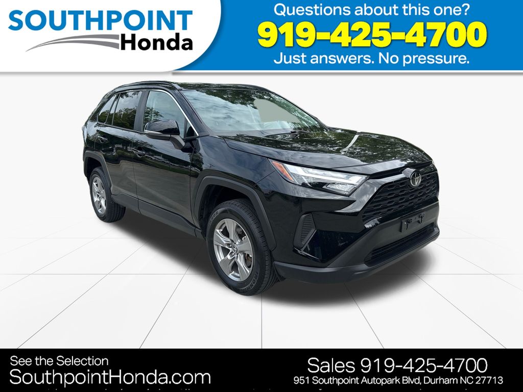 Midnight Black Metallic 2025 Toyota RAV4 SUV / Crossover All-Wheel Drive 8-Speed Automatic