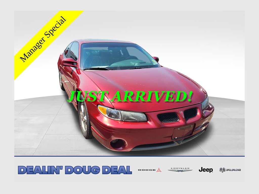 Redfire Metallic 2002 Pontiac Grand Prix Sedan Front-Wheel Drive 4-Speed Automatic