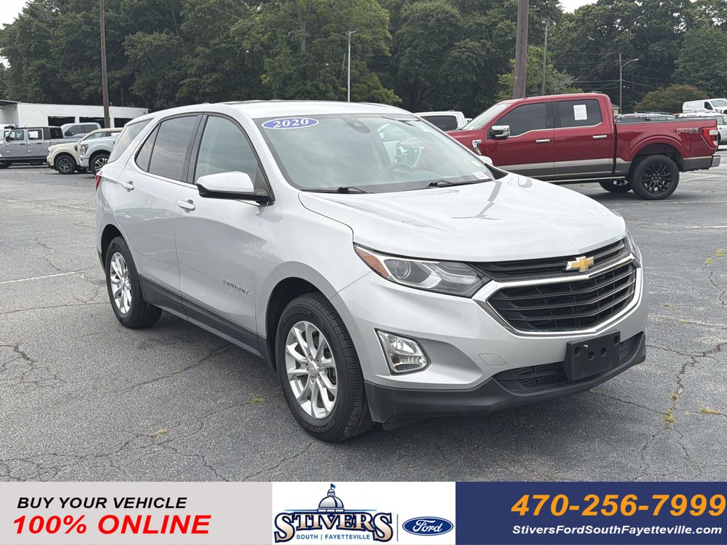 Silver Ice Metallic 2020 Chevrolet Equinox SUV / Crossover Four-Wheel Drive 6-Speed Automatic Overdrive