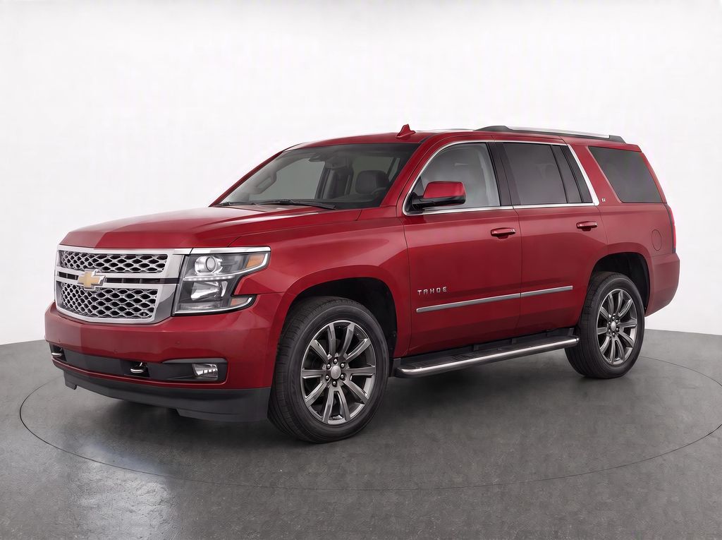 2018 Chevrolet Tahoe LT Red at Bob Ruth Ford