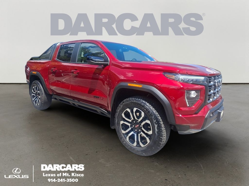 Volcanic Red Tintcoat 2026 GMC Canyon Pickup Truck Four-Wheel Drive 8-Speed Automatic