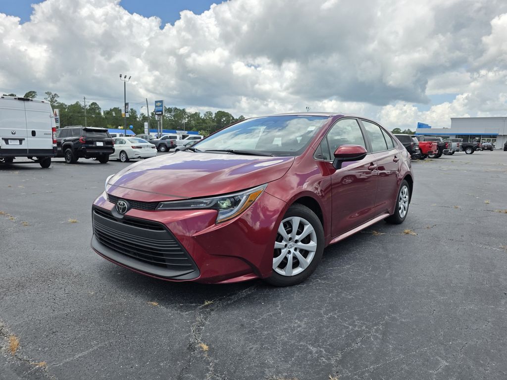 Pearl 2024 Toyota Corolla Sedan Front-Wheel Drive Continuously Variable Transmission