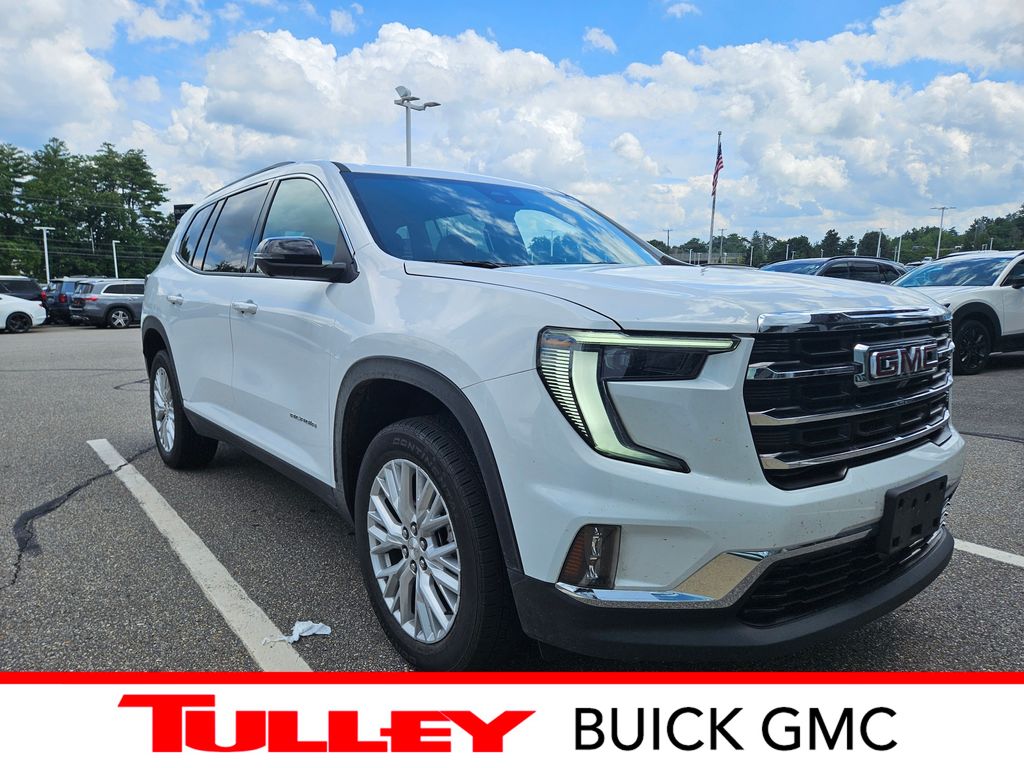 Summit White 2026 GMC Acadia SUV / Crossover Four-Wheel Drive 8-Speed Automatic