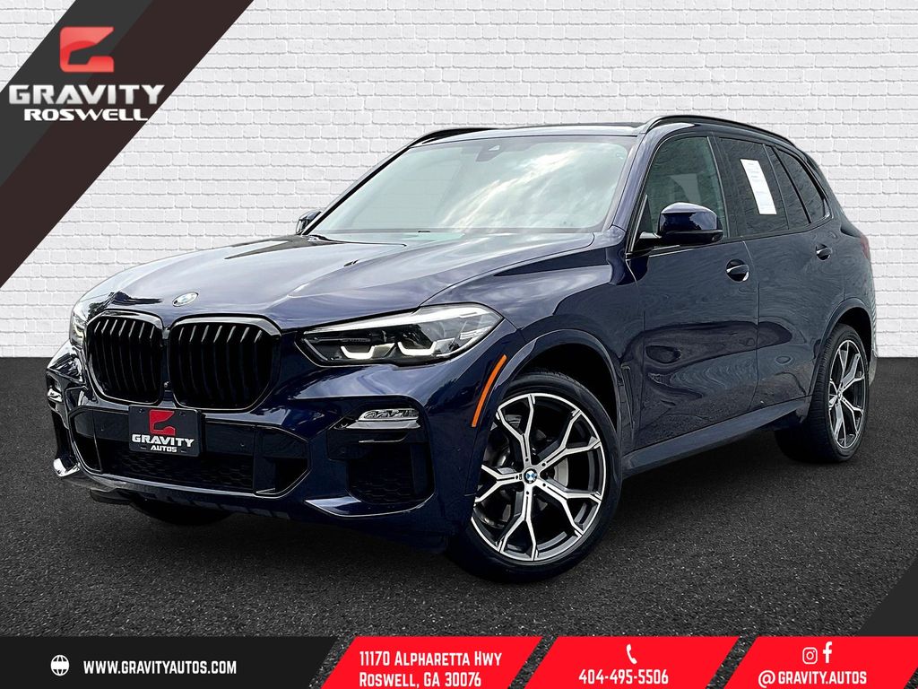 Tanzanite Blue II Metallic 2020 BMW X5 SUV / Crossover All-Wheel Drive 8-Speed Automatic