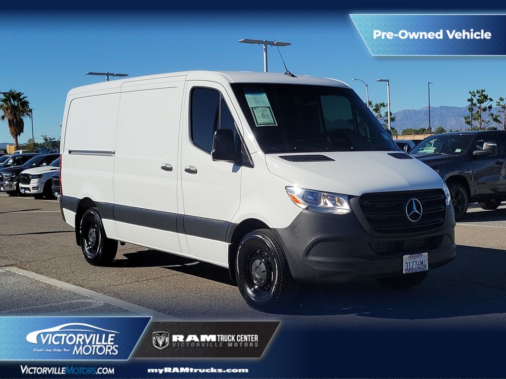 Arctic White 2025 Mercedes-Benz Sprinter Cargo Van Rear-Wheel Drive 9-Speed Automatic