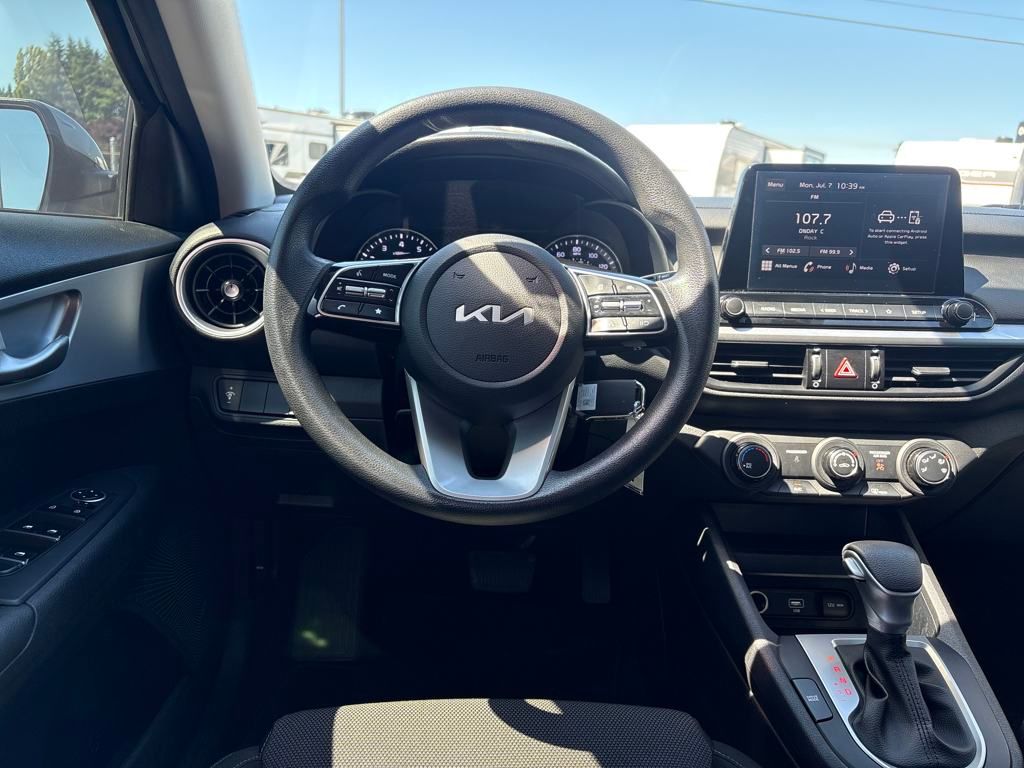 2023 Steel Gray Kia Forte LXS FWD Sedan