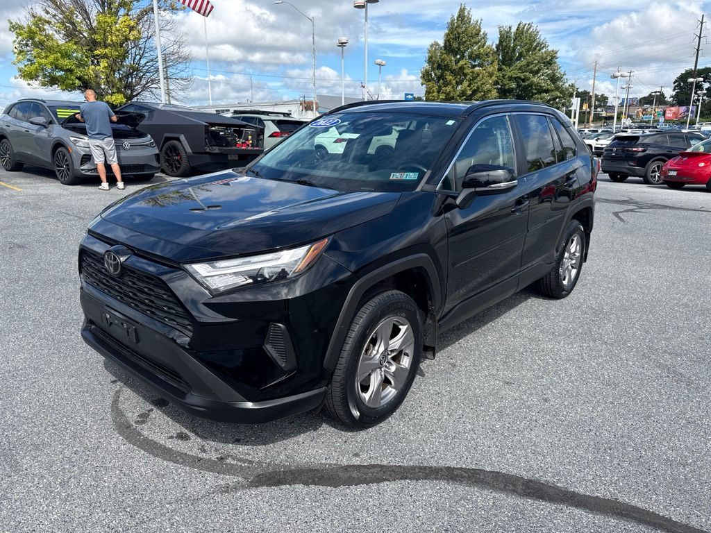 2022 Toyota RAV4 XLE Black at Klick Lewis Buick Chevrolet