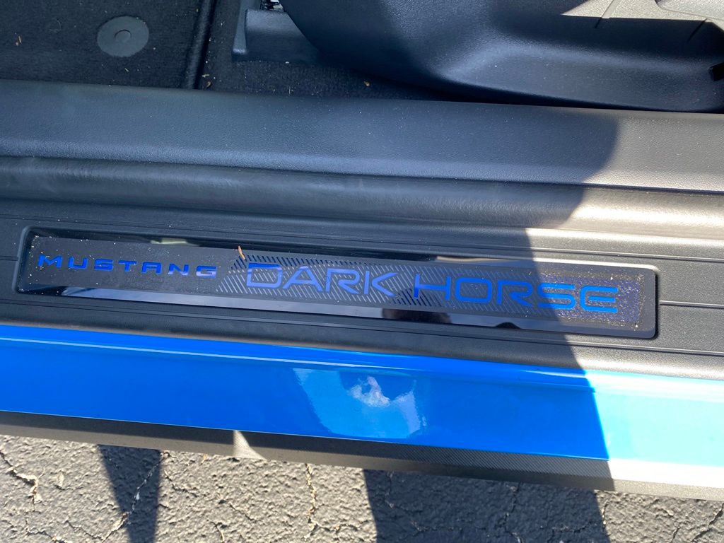 Used 2025 Grabber Blue Metallic Ford Dark Horse image 10