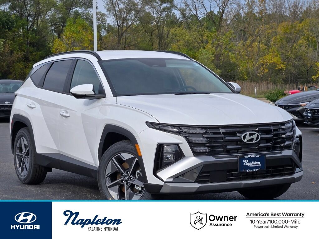 White Pearl 2026 Hyundai Tucson SUV / Crossover Front-Wheel Drive 8-Speed Automatic