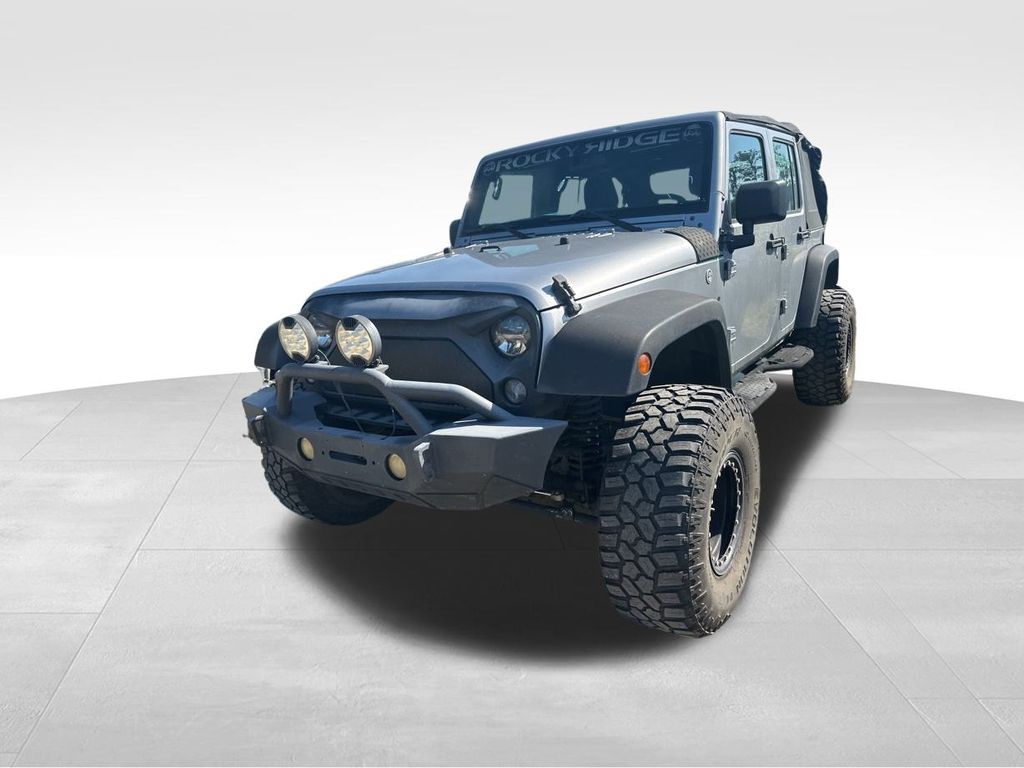 2016 Billet Silver Metallic Clearcoat Jeep Wrangler Unlimited Unlimited Sport 4X4 SUV