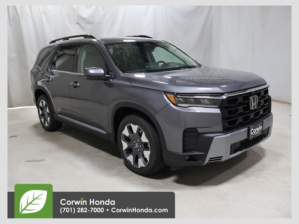 Gray (Modern Steel Metallic) 2026 Honda Pilot SUV / Crossover All-Wheel Drive Automatic