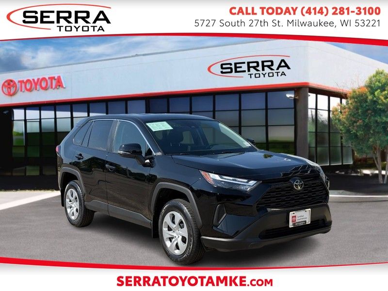 Midnight Black Metallic 2025 Toyota RAV4 SUV / Crossover All-Wheel Drive 8-Speed Automatic