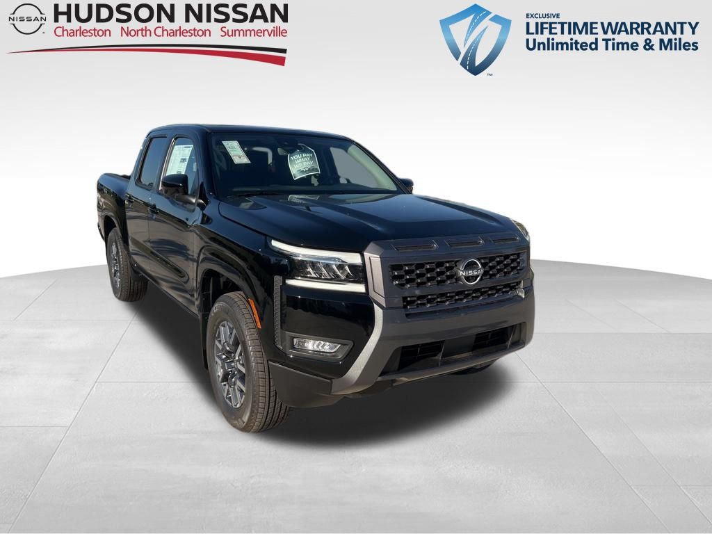 2025 Super Black Nissan Frontier SL RWD Truck