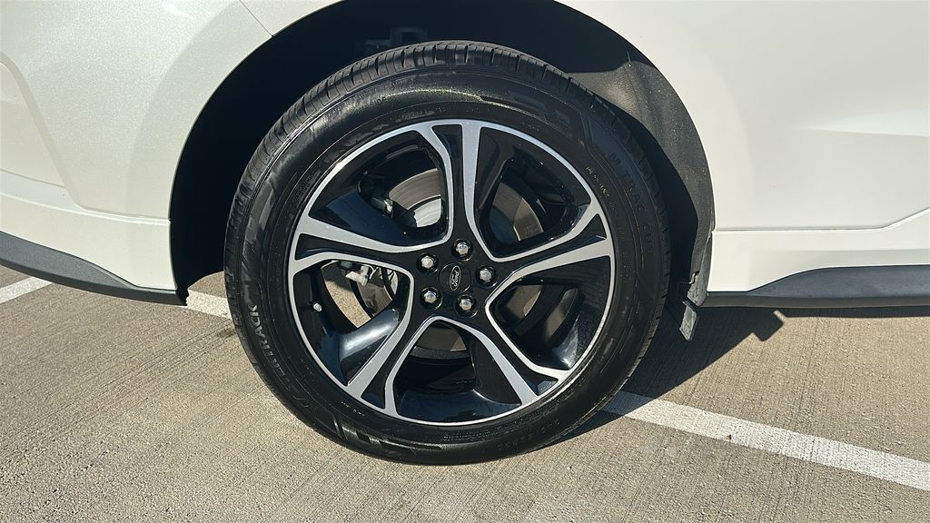 2023 Ford Edge ST White at North Houston Mitsubishi