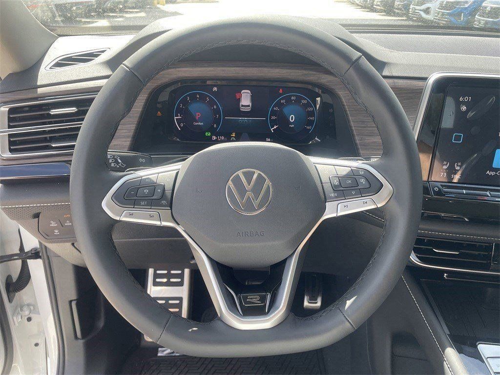 2025 Volkswagen Atlas 2.0T SEL Premium R-Line White at DeMontrond Automotive Group