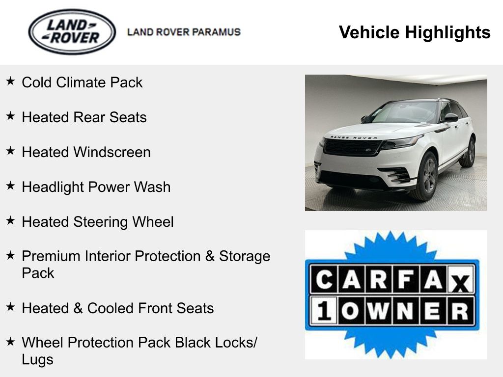 2025 Land Rover Range Rover Velar Dynamic SE 4