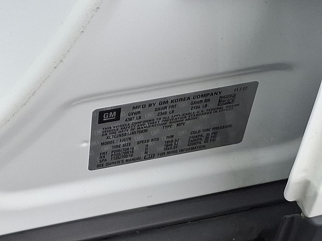 Thumbnail: 2018 Chevrolet Trax - 27