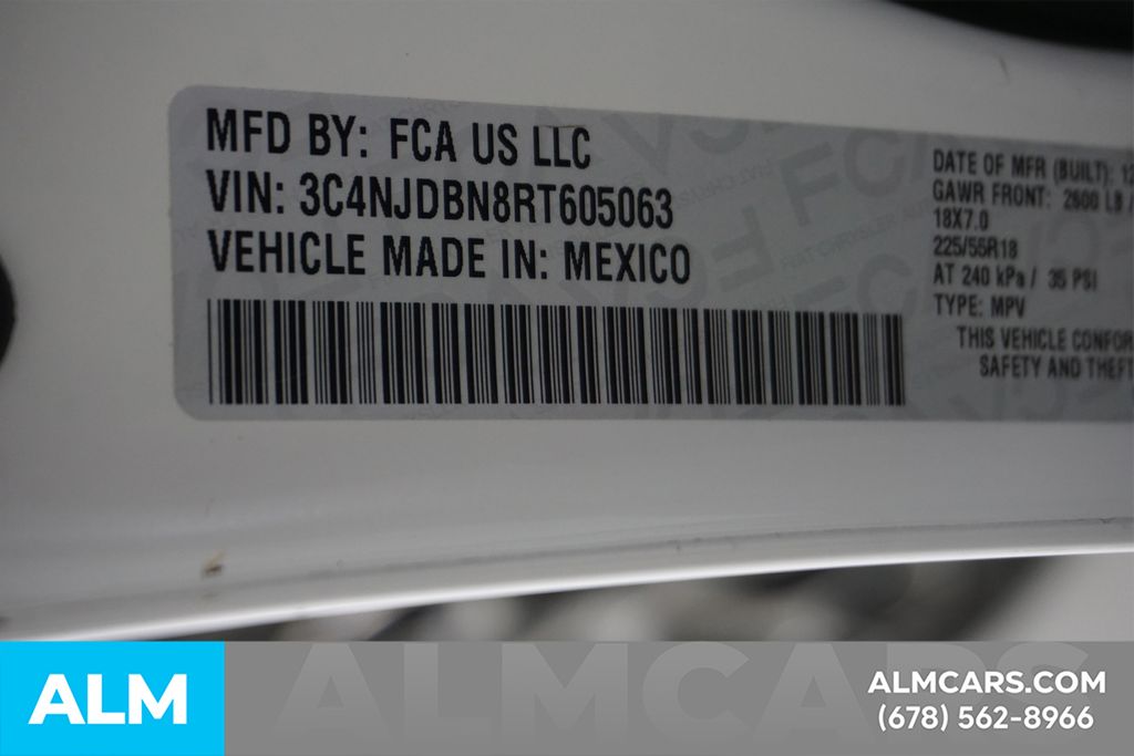 Used 2024 White Jeep Latitude image 58