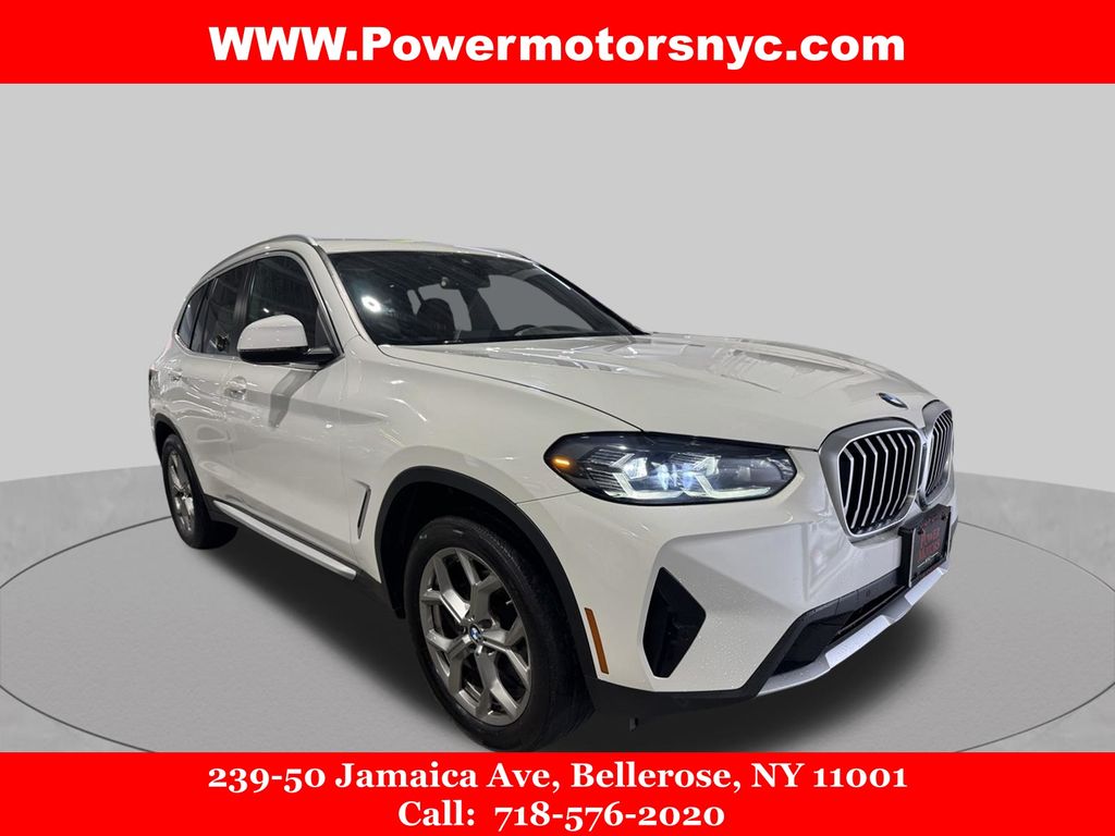 Alpine White 2022 BMW X3 SUV / Crossover All-Wheel Drive 8-Speed Automatic