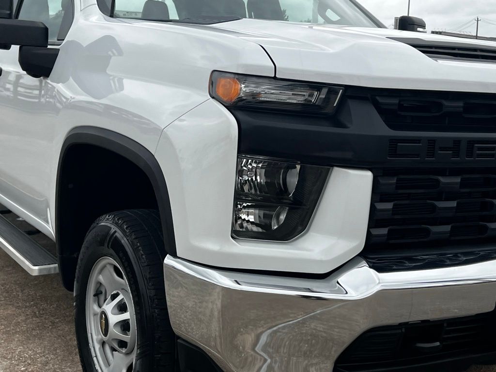 2022 Chevrolet Silverado 2500HD Work Truck White at Wharton Chevrolet GMC