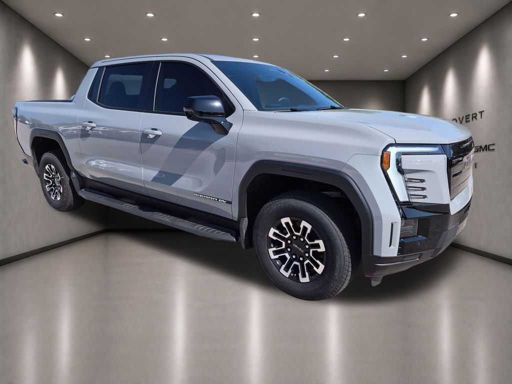 Thunderstorm Gray 2026 GMC Sierra EV Elevation Crew Cab (Extended Range) e4WD Pickup Truck All-Wheel Drive 1-Speed Automatic