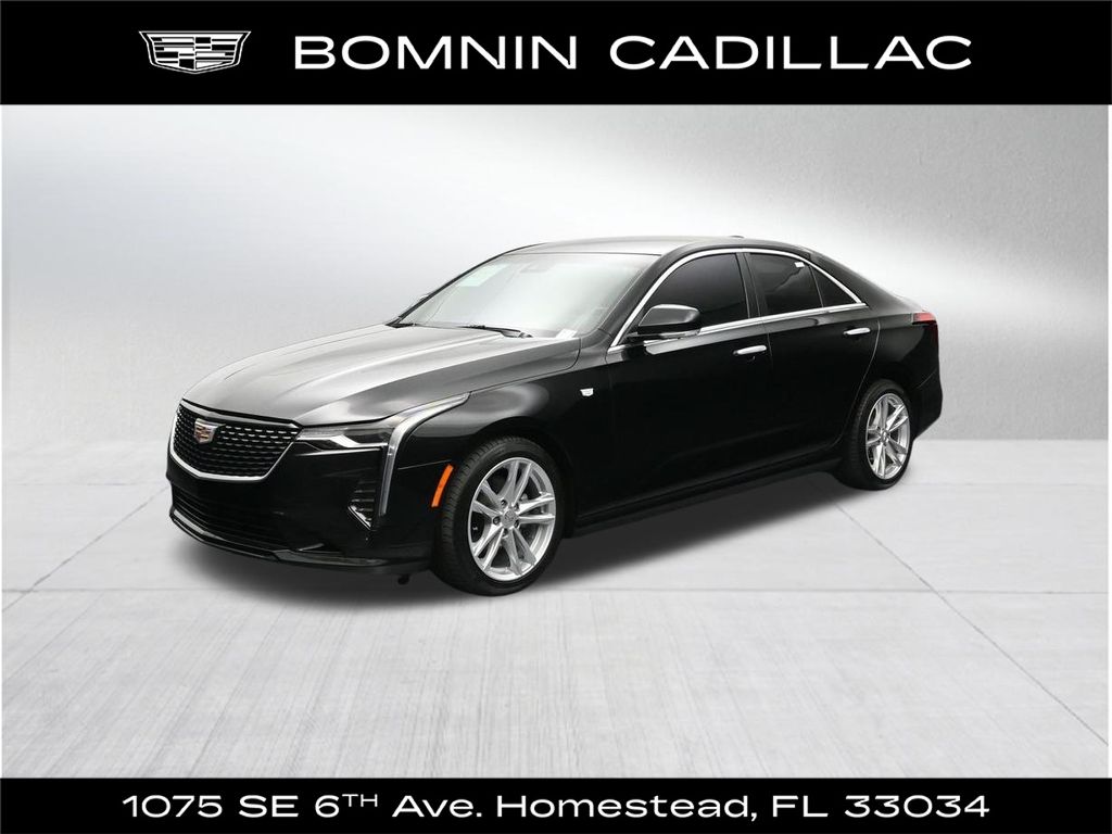Black Raven 2024 Cadillac CT4 Sedan Rear-Wheel Drive 8-Speed Automatic