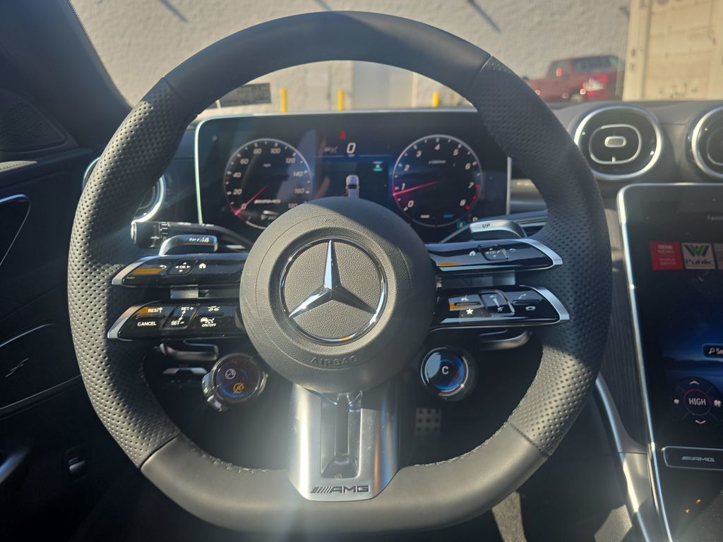 2026 Mercedes-Benz C-Class C 43 AMG® White at John Sisson Motors