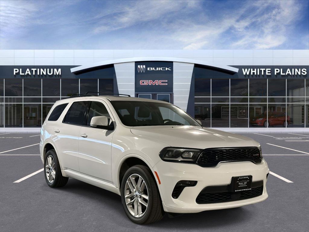 White Knuckle Clearcoat 2022 Dodge Durango GT Plus AWD SUV / Crossover All-Wheel Drive 8-Speed Automatic