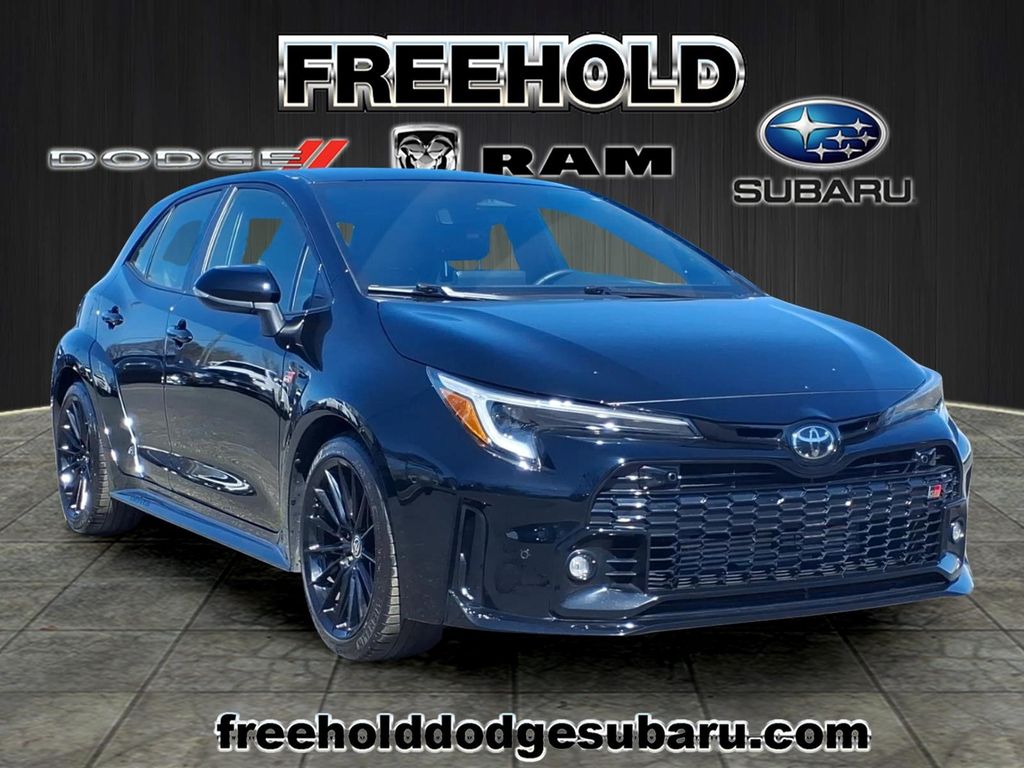 Black 2024 Toyota GR Corolla Premium AWD Hatchback All-Wheel Drive 6-Speed Manual