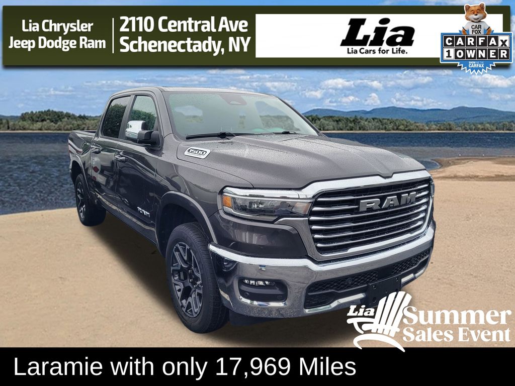 Gray (Granite Crystal Metallic Clearcoat) 2026 RAM 1500 Pickup Truck Four-Wheel Drive 8-Speed Automatic