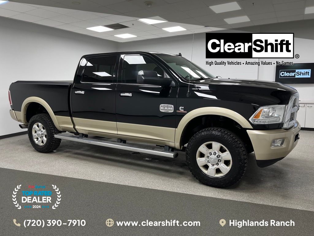 Black Clearcoat 2014 RAM 2500 Pickup Truck Four-Wheel Drive 6-Speed Automatic