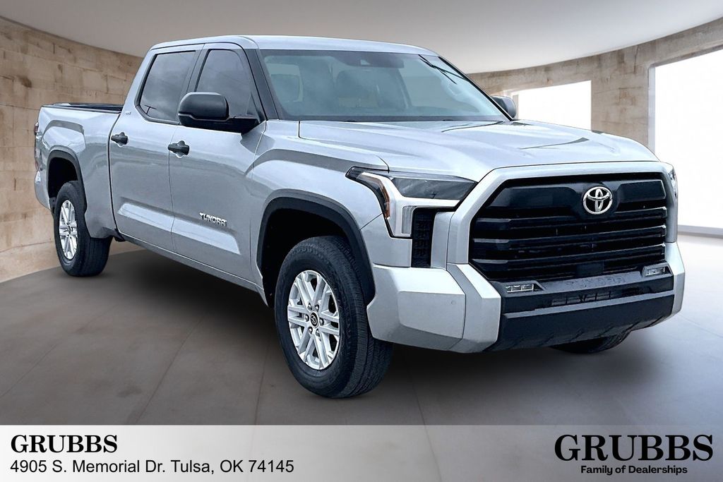 Celestial Silver Metallic 2024 Toyota Tundra Pickup Truck Four-Wheel Drive Automatic