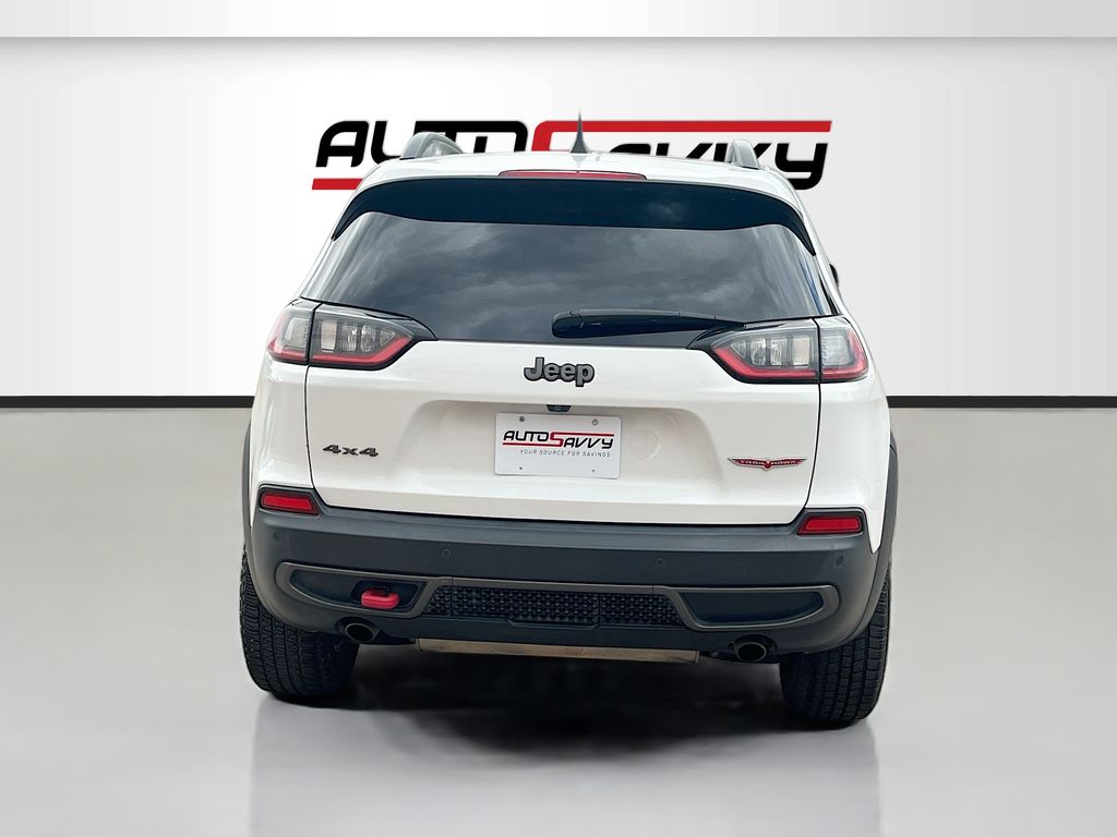 Used 2020 White Jeep Trailhawk image 6