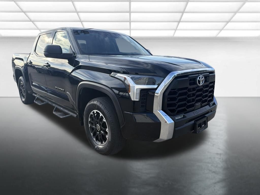 Midnight Black Metallic 2023 Toyota Tundra Pickup Truck Four-Wheel Drive Automatic