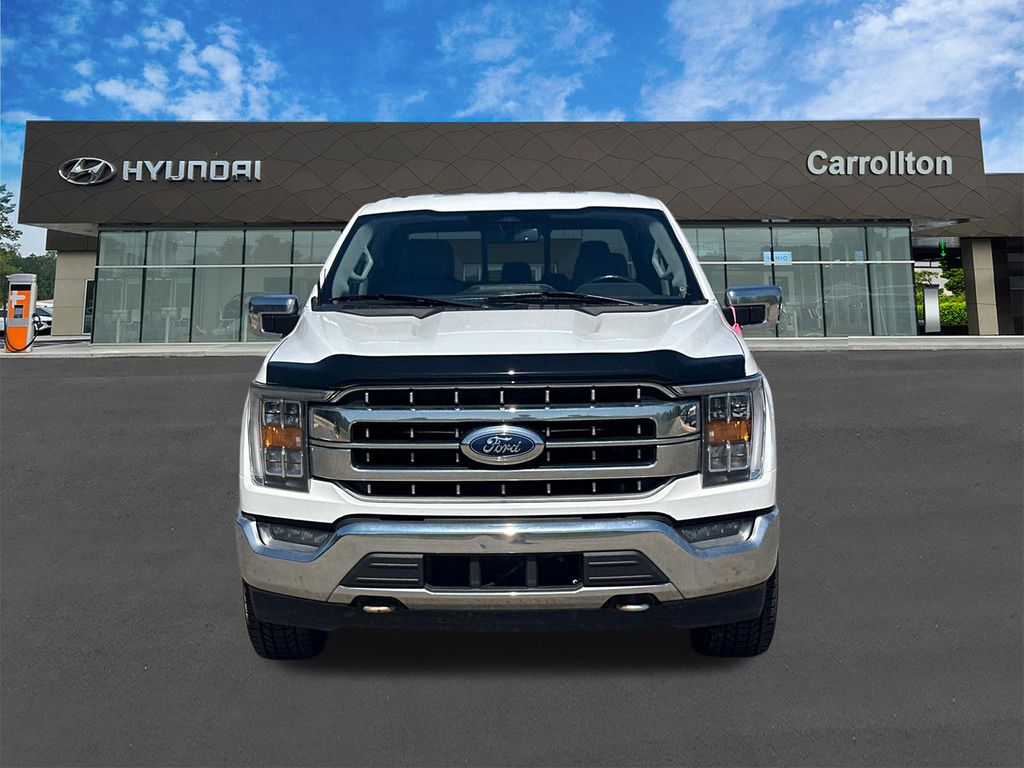 Used 2023 Oxford White Ford Lariat image 2