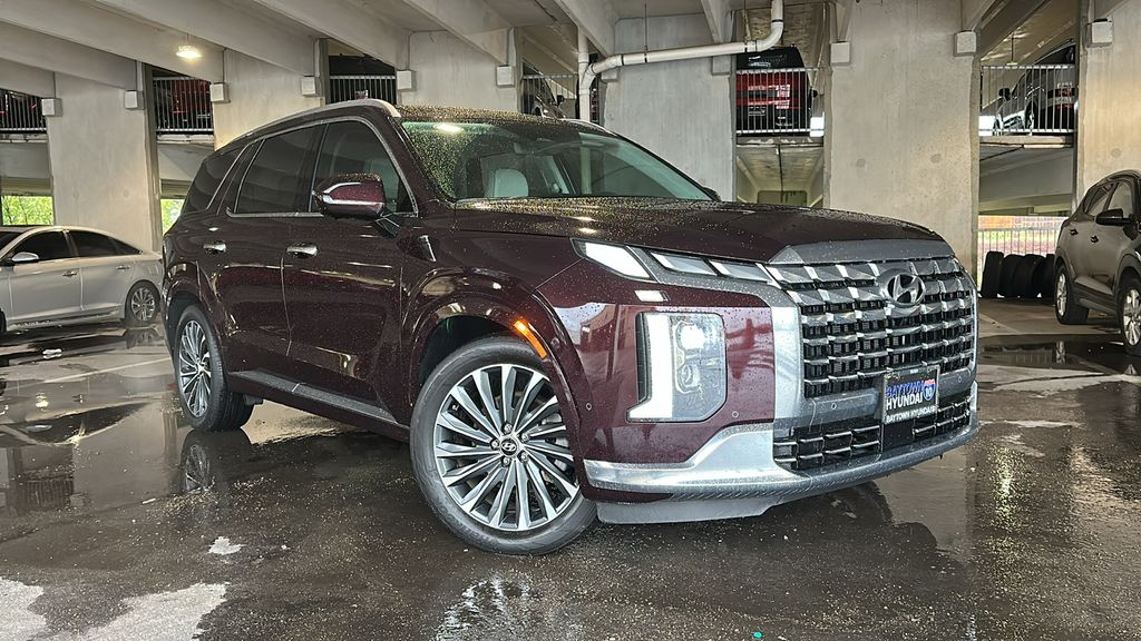 2023 Hyundai Palisade Calligraphy Red at Big Star Chrysler Jeep Dodge Ram 