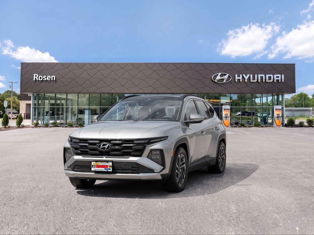 Shimmering Silver 2026 Hyundai Tucson Hybrid Plug-In SUV / Crossover All-Wheel Drive 6-Speed Automatic