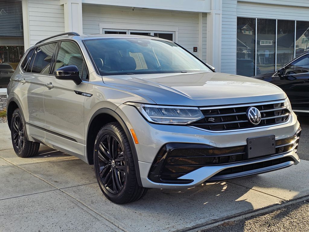 Silver 2022 Volkswagen Tiguan SE R-Line Black 4Motion SUV / Crossover All-Wheel Drive 8-Speed Automatic