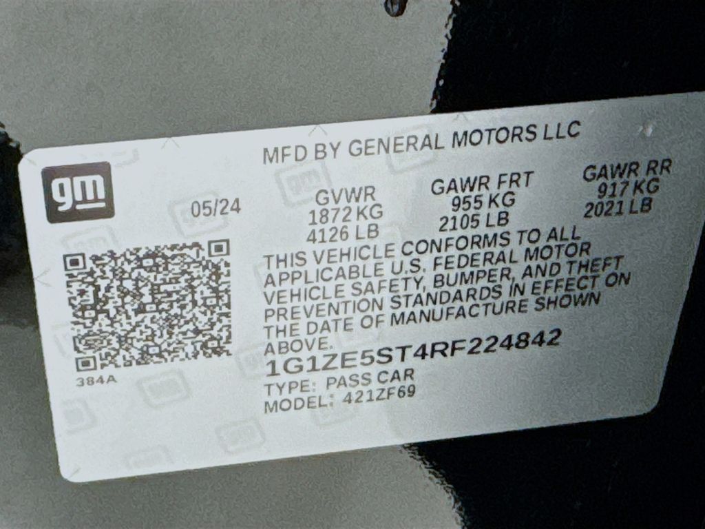 Used Car 2024 Chevrolet Malibu  Lt For Sale Under $20,000 In Austin, Texas