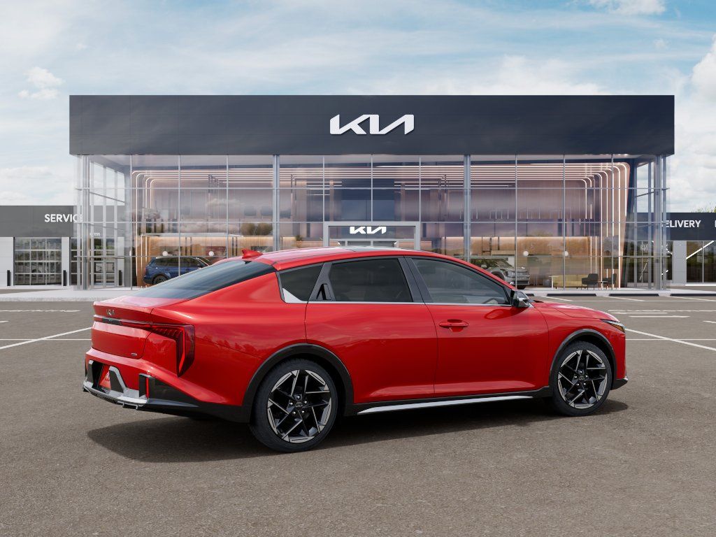2026 Currant Red Kia K4 GT-Line FWD Sedan