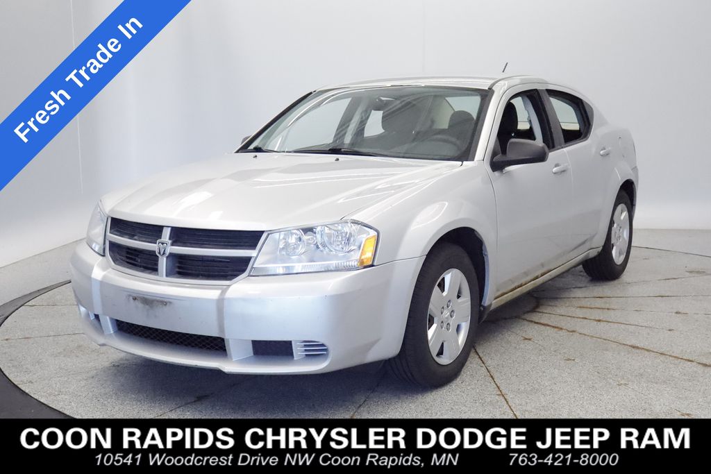 Bright Silver Metallic CC/Mineral Gray Met CC 2010 Dodge Avenger Sedan Front-Wheel Drive 4-Speed Automatic