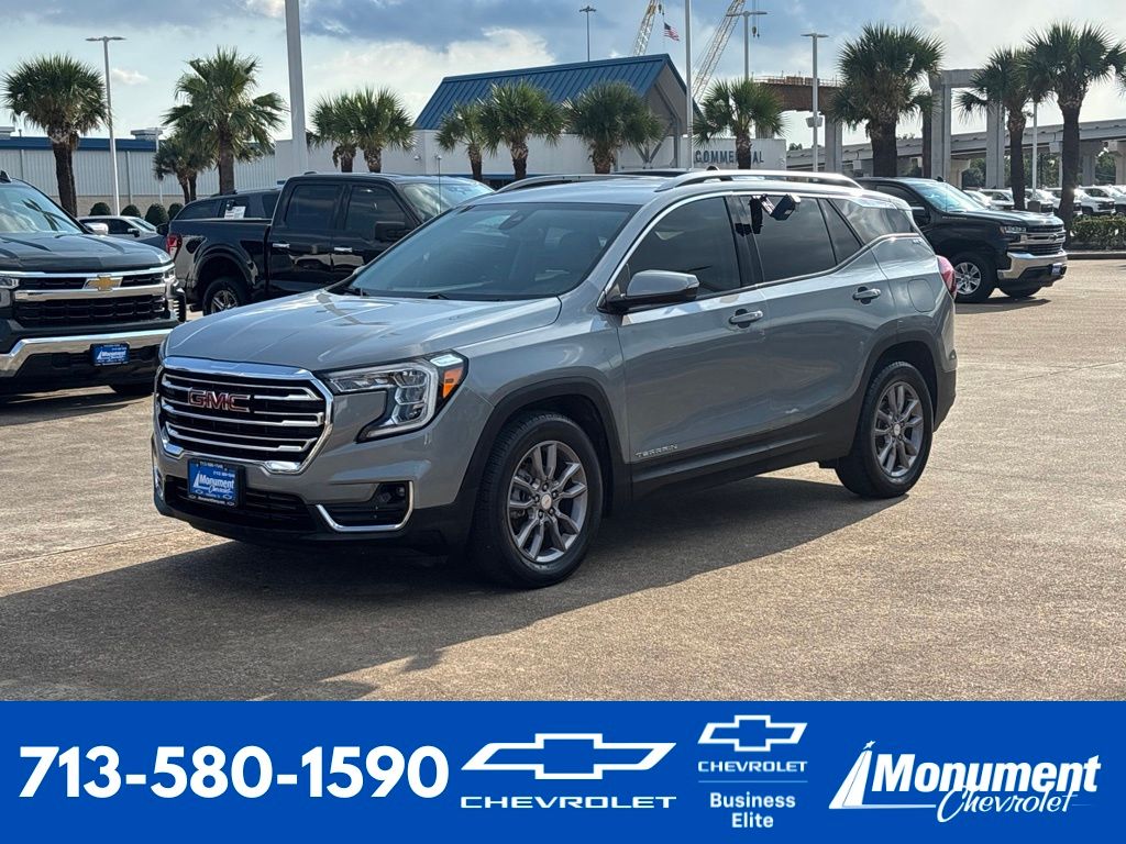 2023 GMC Terrain SLT Silver at North Houston Mitsubishi