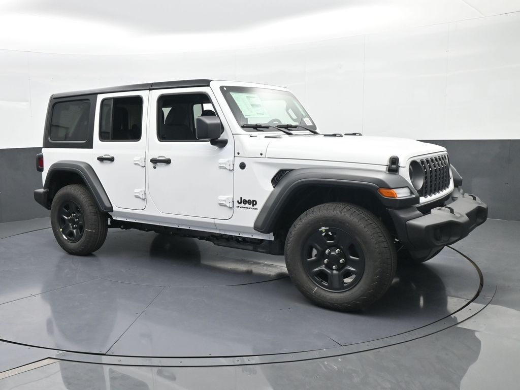 New 2026 Bright White Clearcoat Jeep Sport image 8